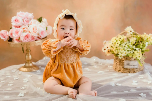 桦甸宝宝睡觉爱笑